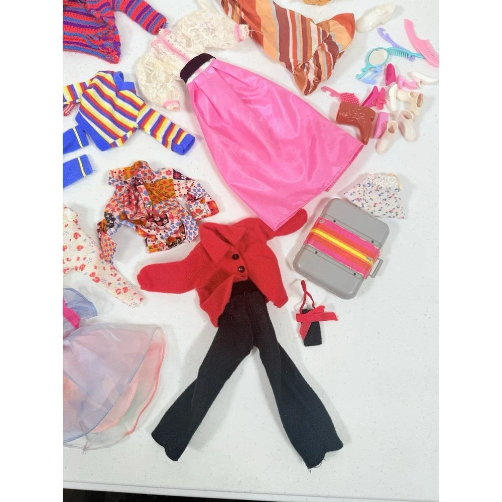 Vintage Barbie Clothing Lot Pieces Fashion Outfits Sailor, Gold Dreams, Plaid